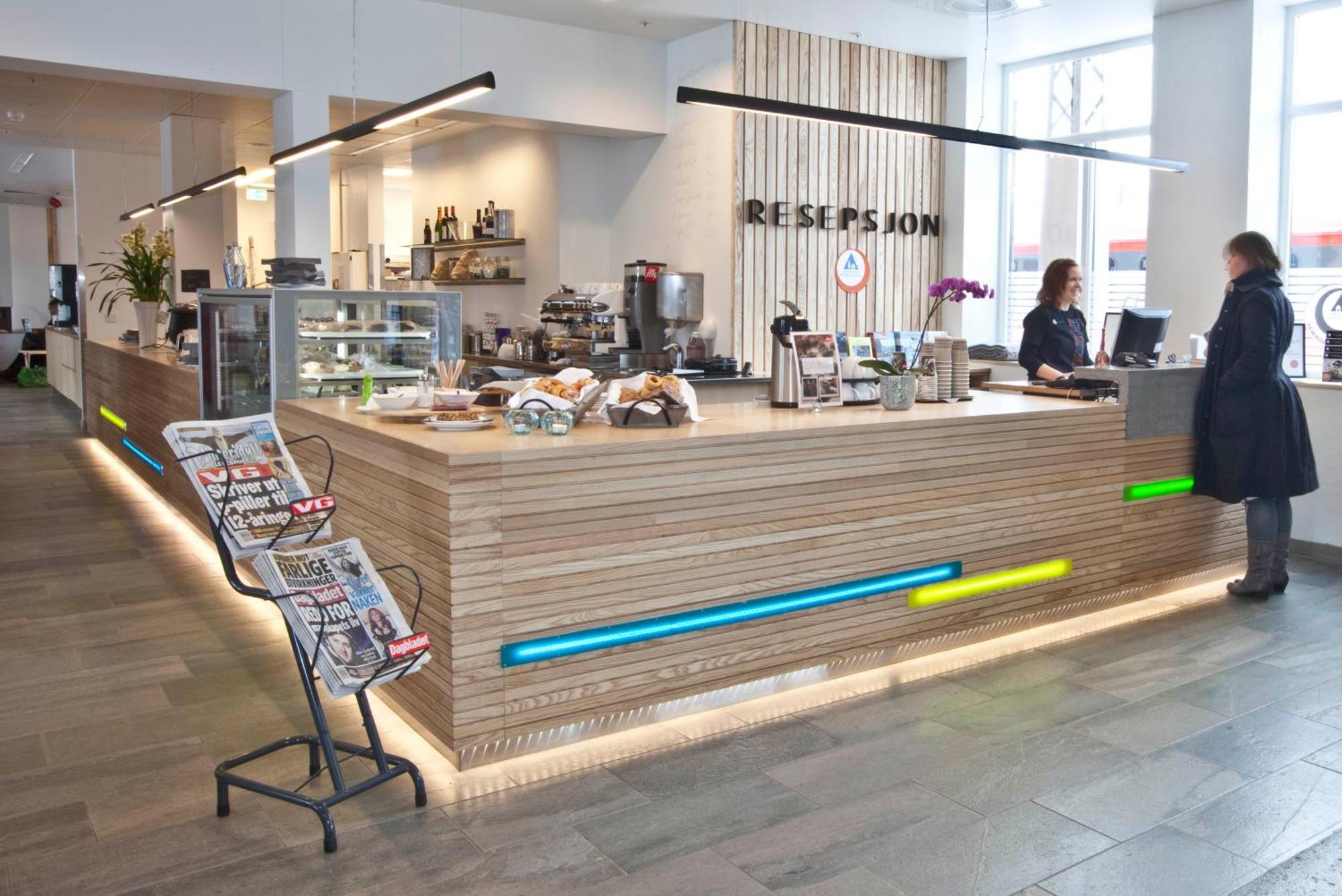Lillehammer Stasjonen Hotel מראה חיצוני תמונה