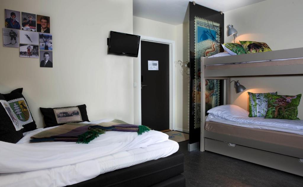 Lillehammer Stasjonen Hotel חדר תמונה