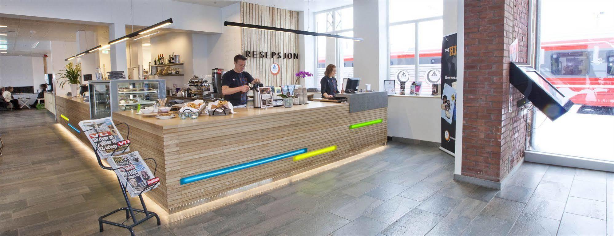 Lillehammer Stasjonen Hotel מראה חיצוני תמונה