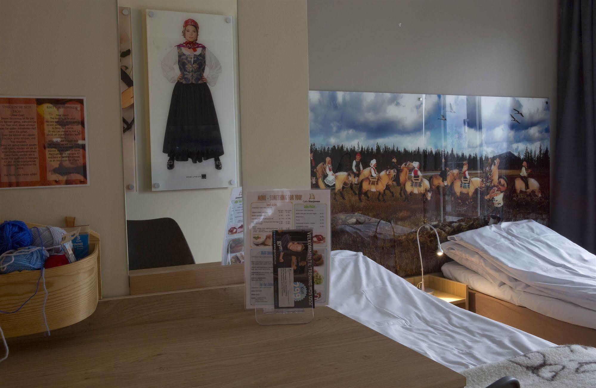 Lillehammer Stasjonen Hotel מראה חיצוני תמונה